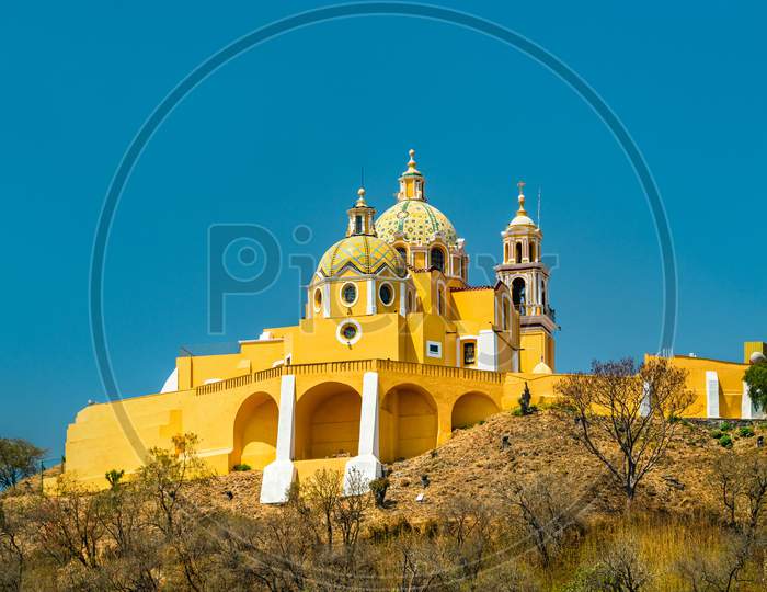 Church Of Our Lady Of Remedies In Cholula, Mexico