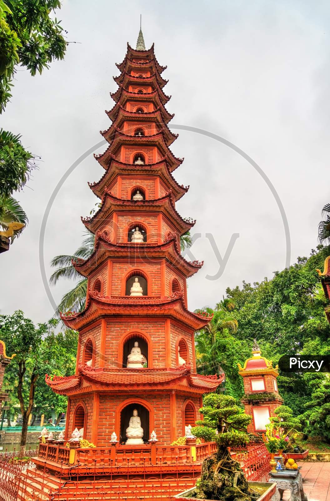 Tran Quoc Pagoda In Hanoi, Vietnam