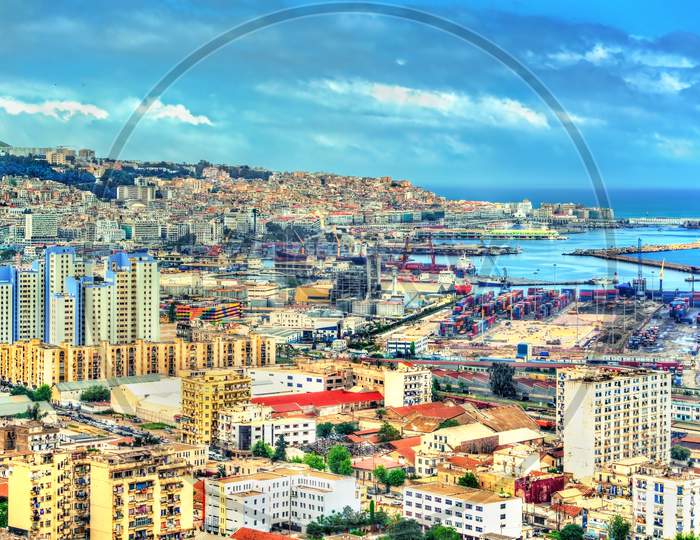 View Of The City Centre Of Algiers In Algeria