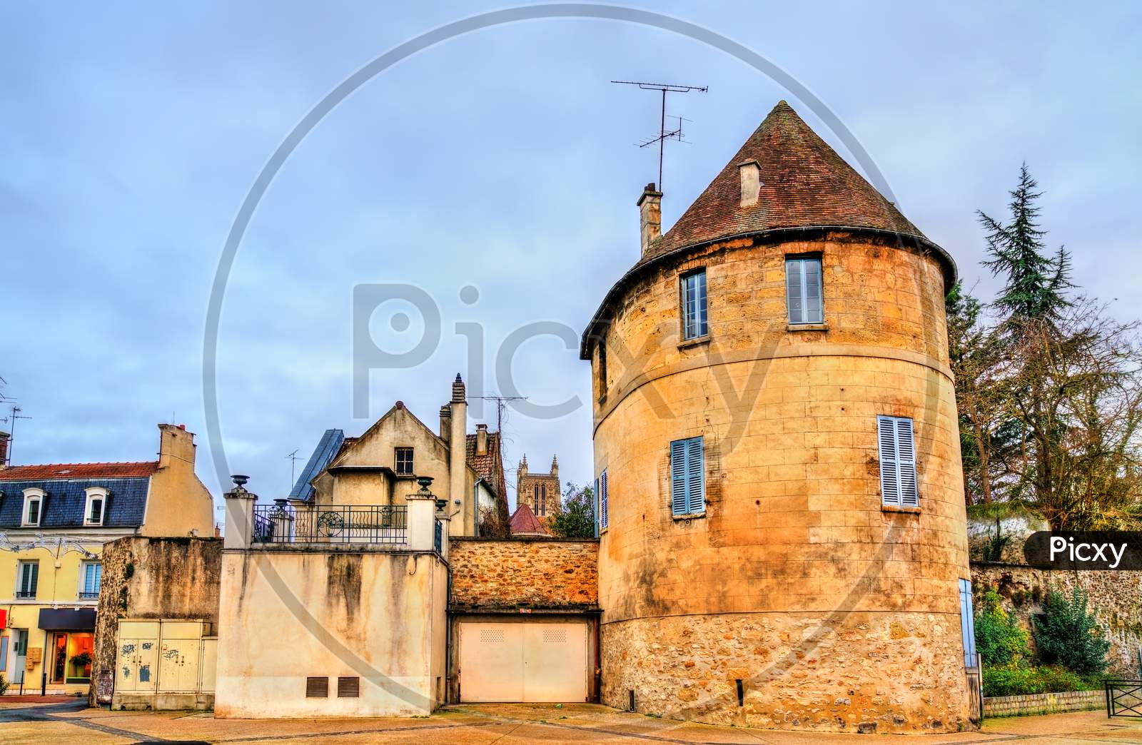 Image Of City Walls Of Meaux In Paris Region Of France Pj Picxy