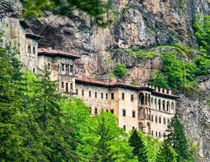 Sumela Monastery In Trabzon Province Of Turkey