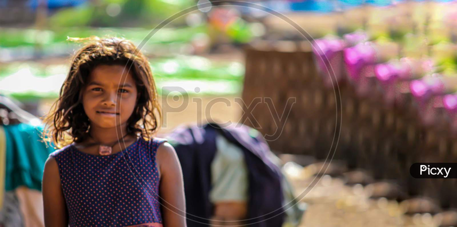 A childlabour in brickyard