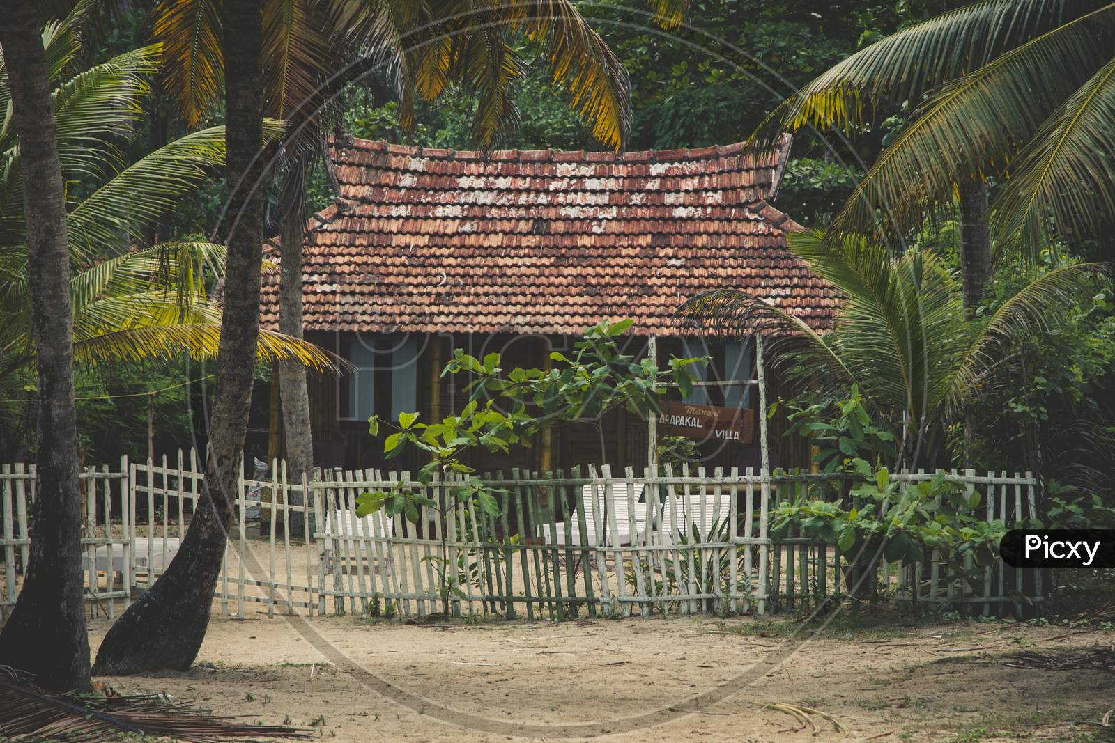 An Villa In an Beach in Kerala