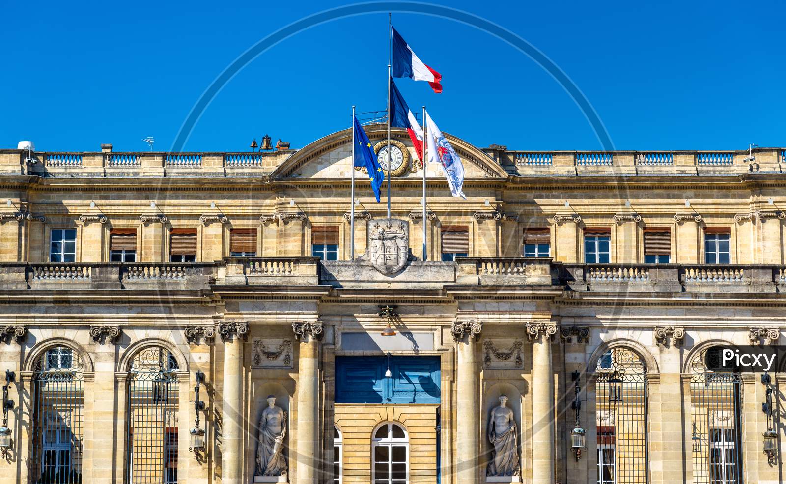 Palais Rohan, The City Hall Of Bordeaux - France