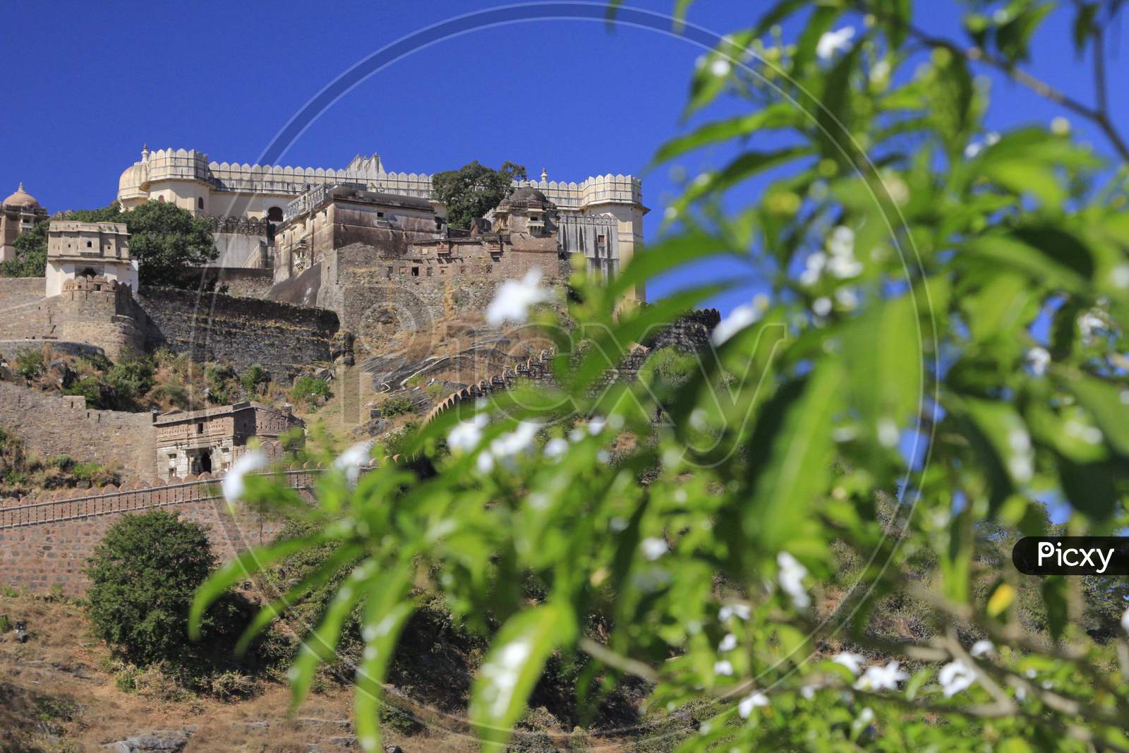 View of Kumbhalgarh Fort, Rajasthan, India