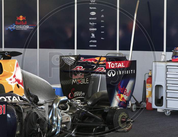 Red Bull Racing Formula 1 car detail