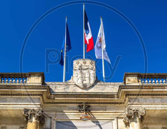 Palais Rohan, The City Hall Of Bordeaux - France