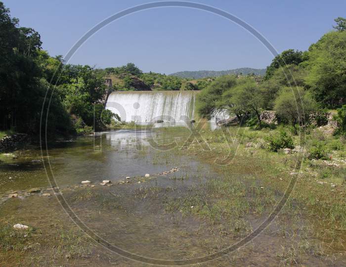 A Landscape of Water dam in Kerela
