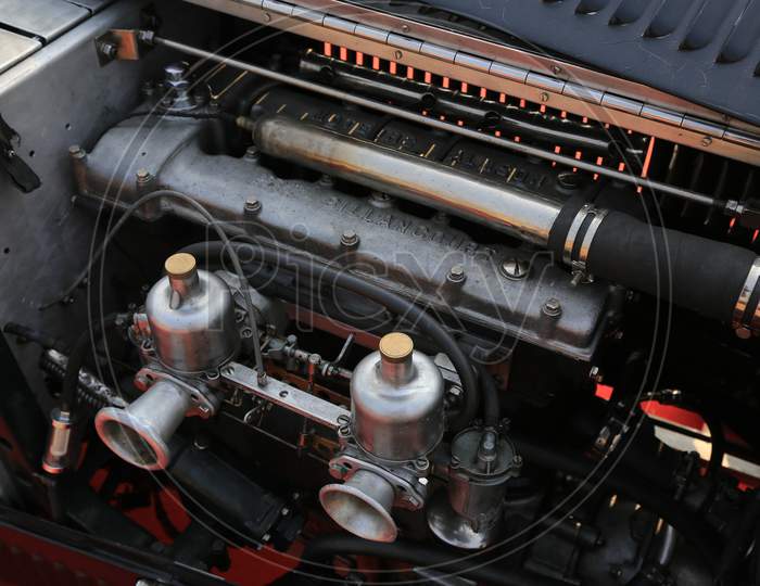 Retro Car Engine