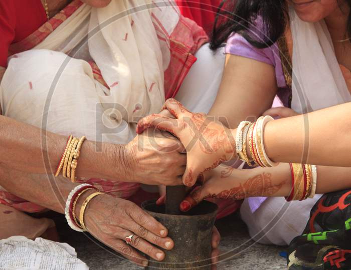 Indian Hindu Wedding Rituals in an Marriage