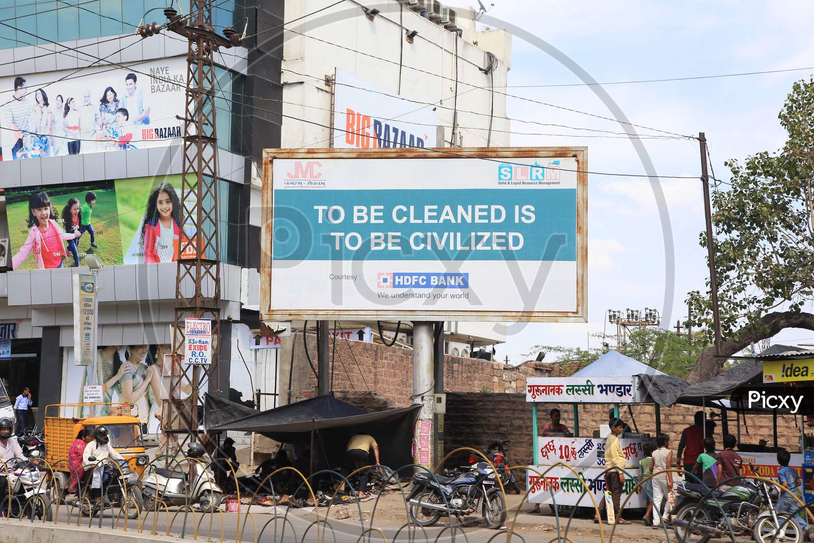 To be cleaned is to be civilized billboard