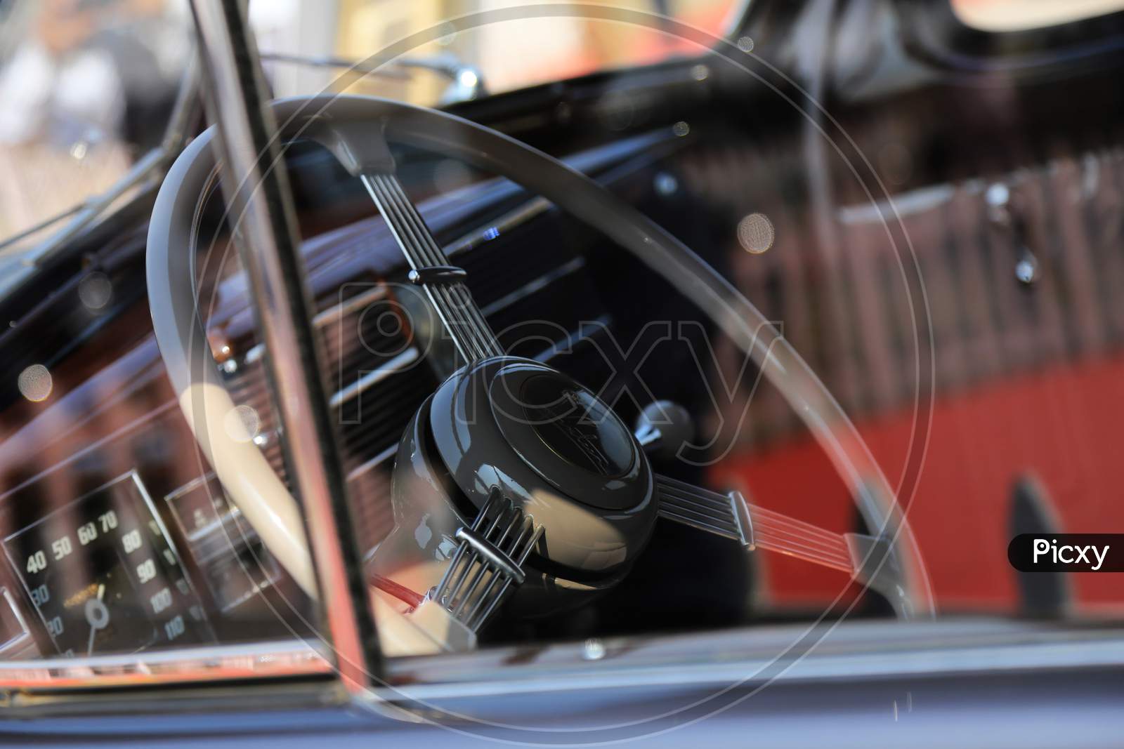 View of Steering Wheel