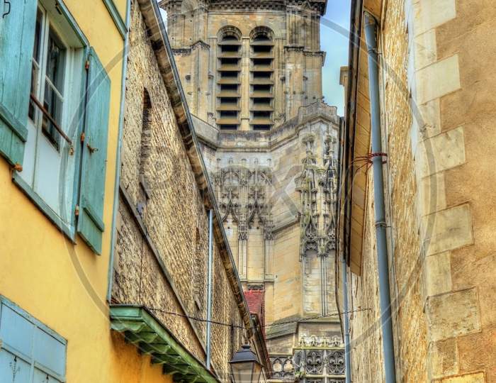 Saint Peter And Saint Paul Cathedral Of Troyes In France