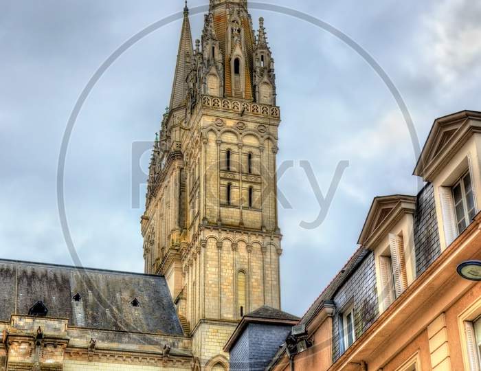 Saint Maurice Cathedral Of Angers In France