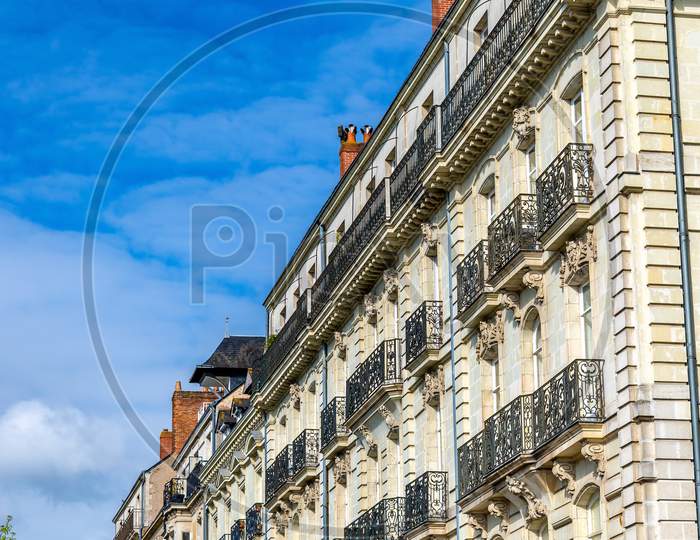 Historic Buildings In Nantes, France