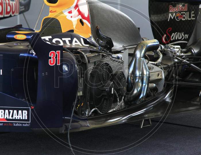 Red Bull Racing Formula 1 car detail