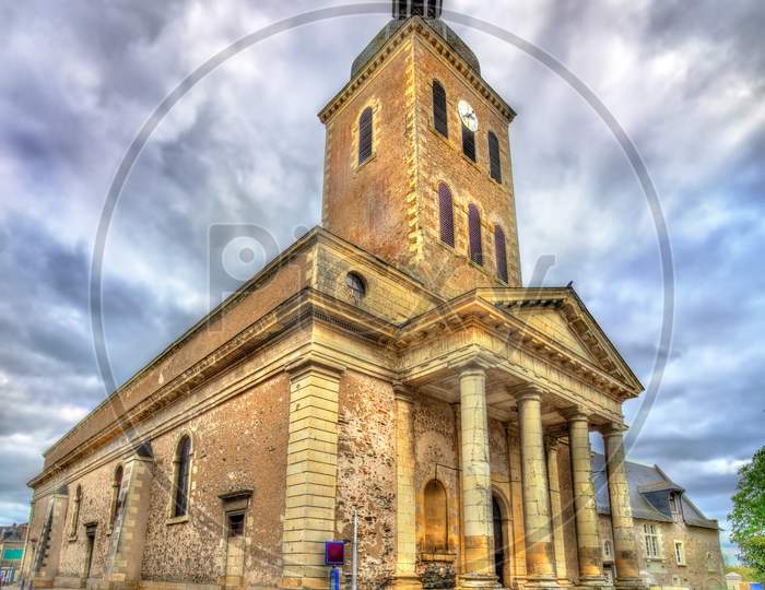 Saint Georges Church In Saint-Georges-Sur-Loire, France