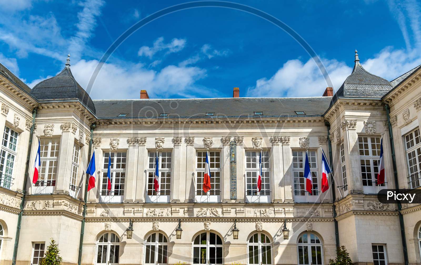The City Hall Of Nantes, France