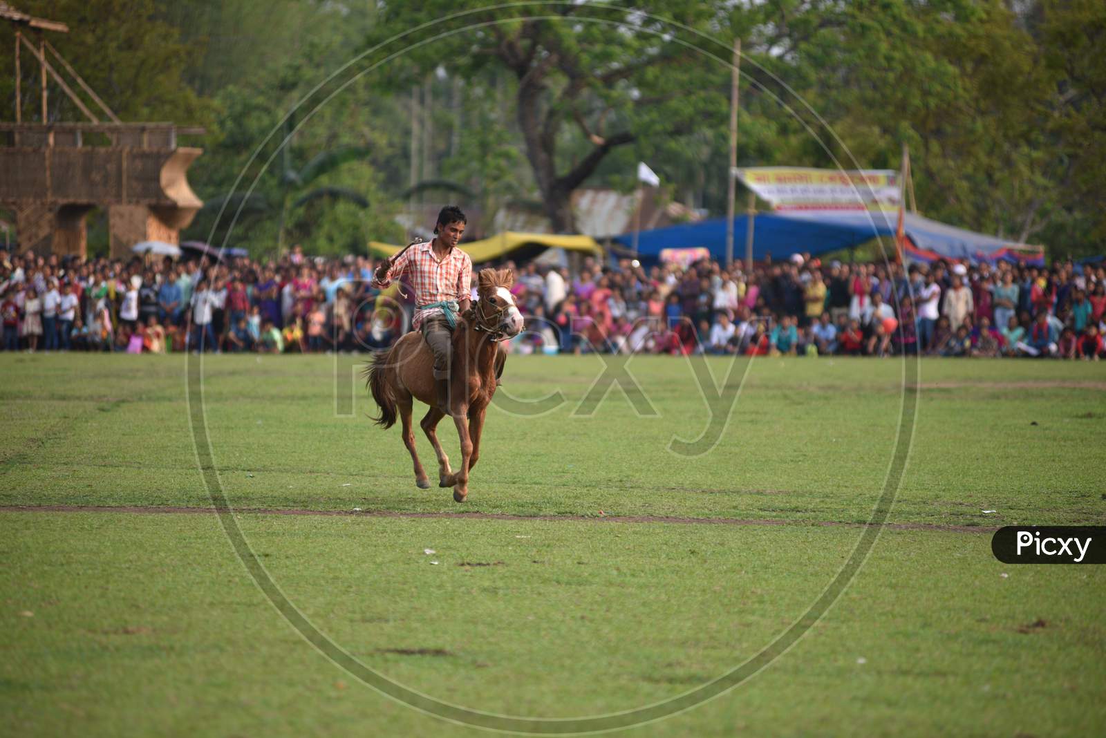 Horse Racing Competition During Suwori Festival Celebrations in Boko, assam