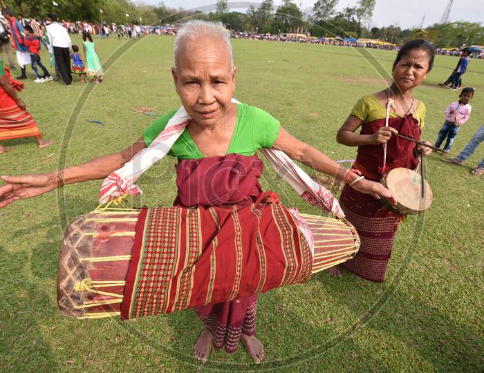 Assam Tribal People Celebrating Suwori Festival With Bihu Dance in Boko, Assam