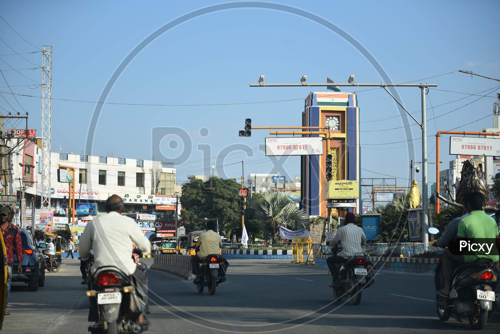 Tower Clock Circle In Anantapur