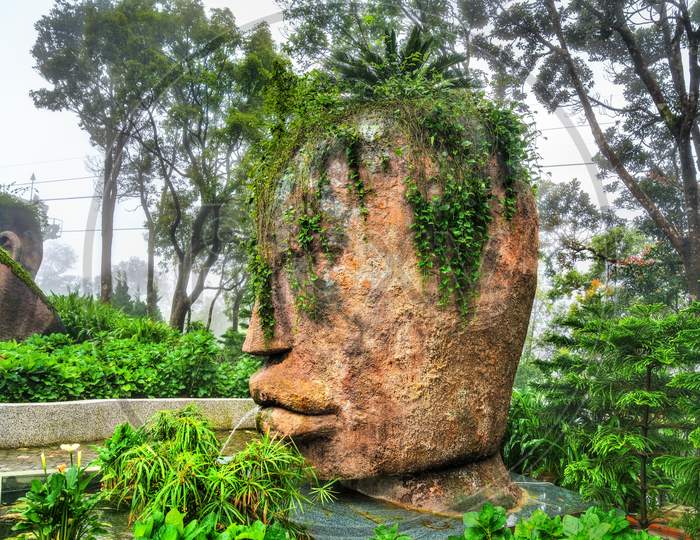 Sculpture At Ba Na Hills In Vietnam