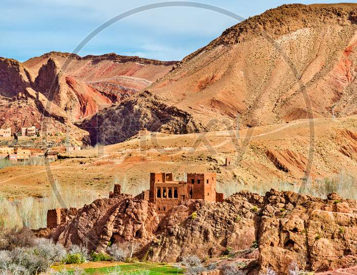 Landscape Of Dades Valley In The High Atlas Mountains, Morocco