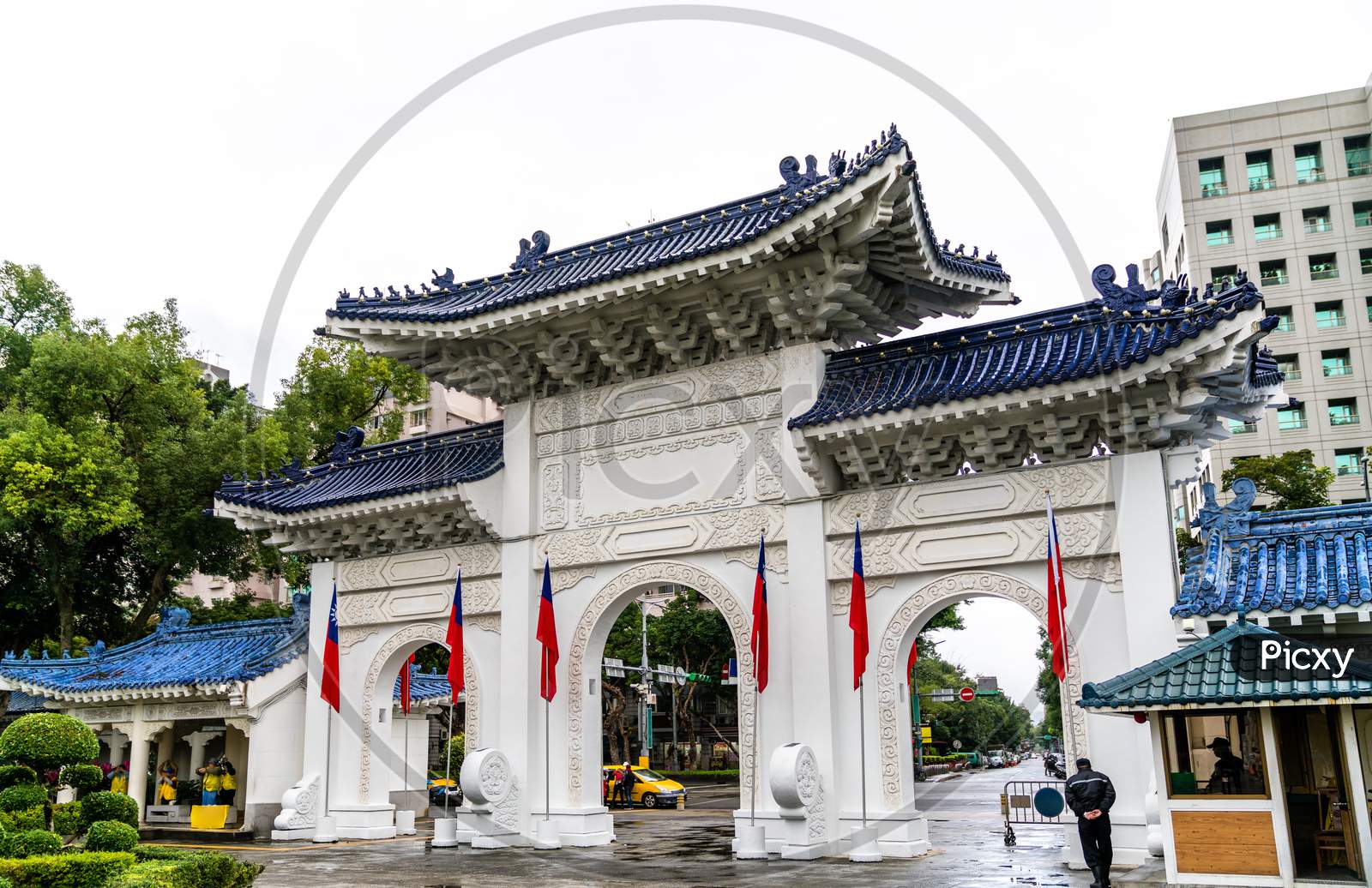 Dazhong Gate Of Liberty Square In Taipei, Taiwan