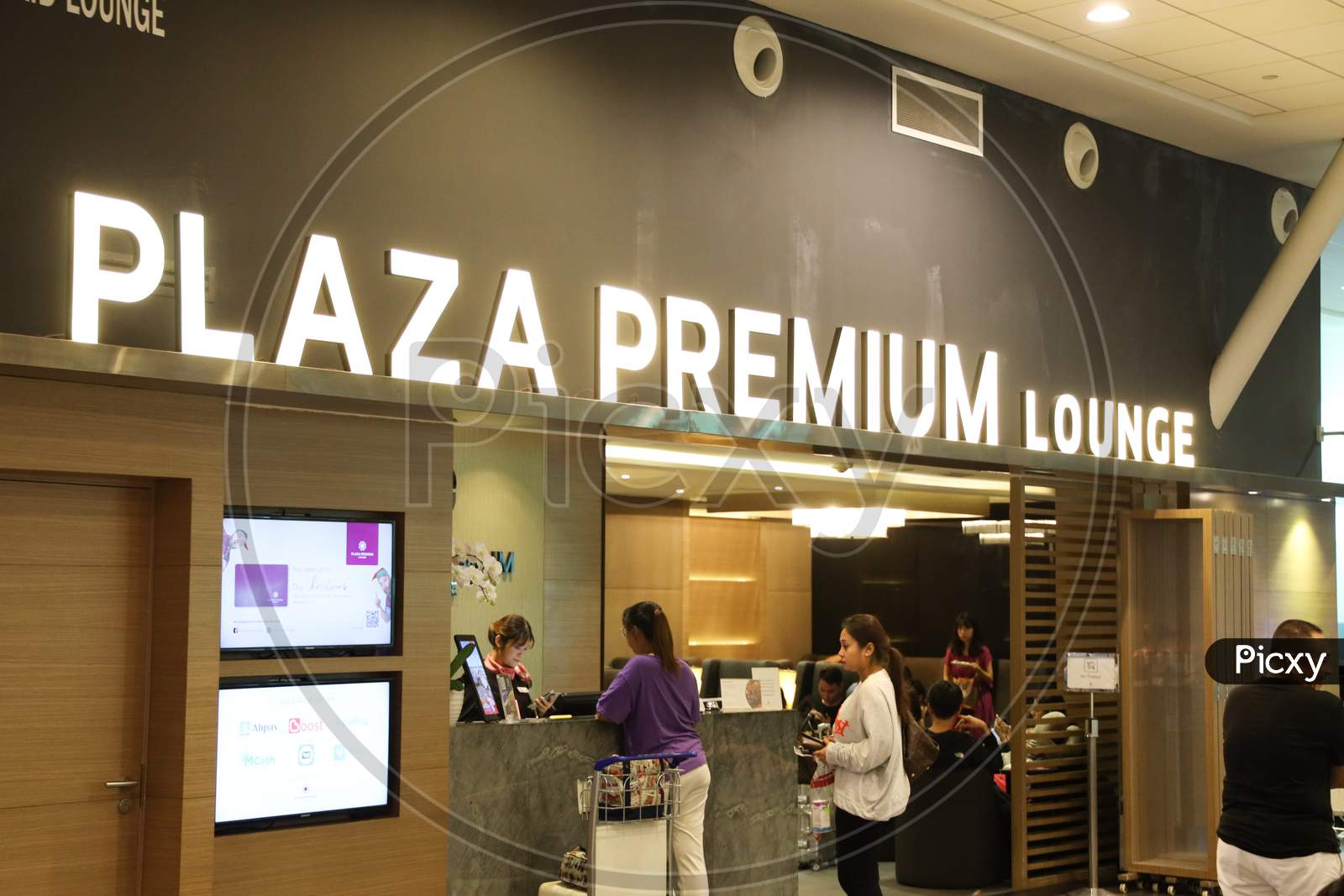 Plaza Premium Lounge For travel Passengers At KL International Airport, Malaysia