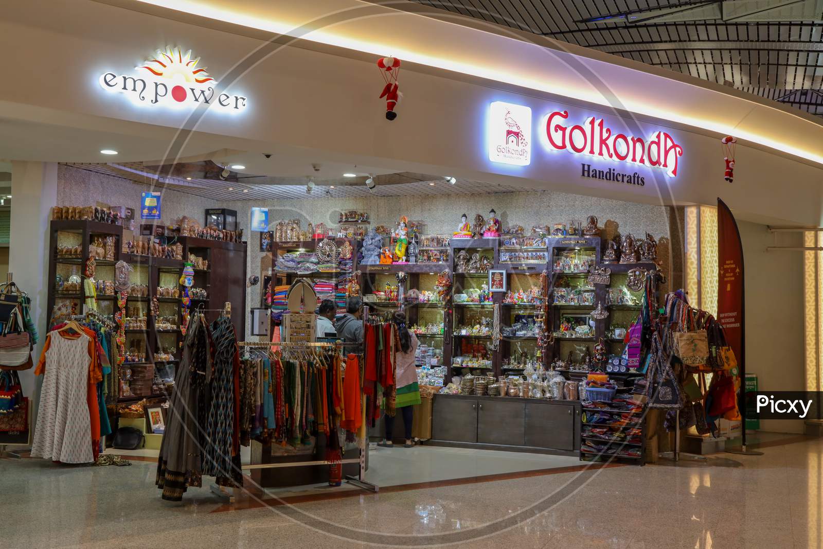 Golkonda Handicrafts Store in KL International Airport, Malaysia
