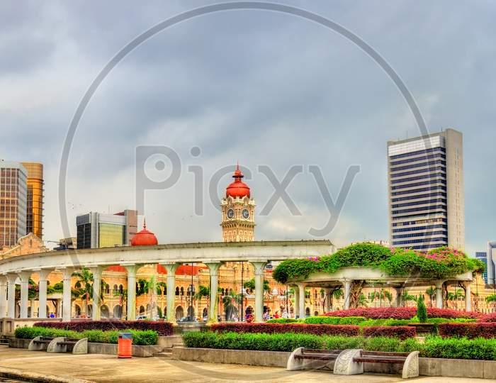 Dataran Merdeka Or Independence Square In Kuala Lumpur, Malaysia