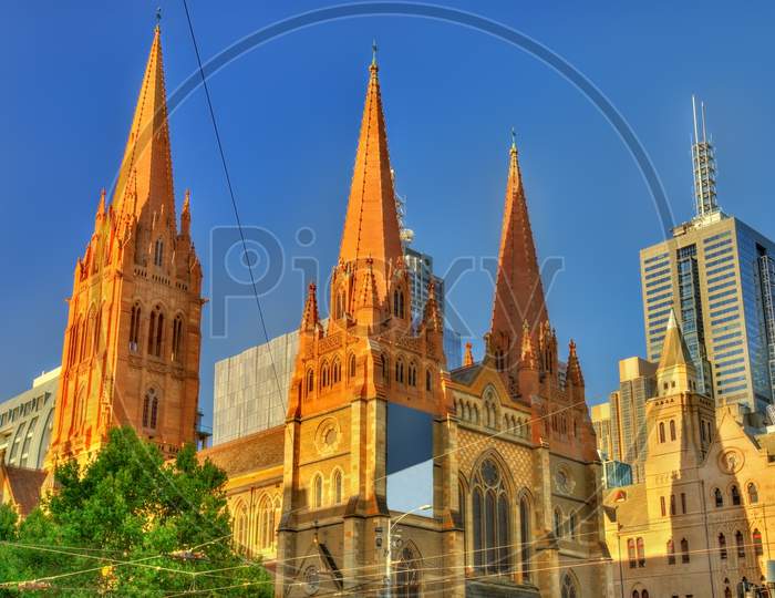 St Paul'S Cathedral In Melbourne, Australia
