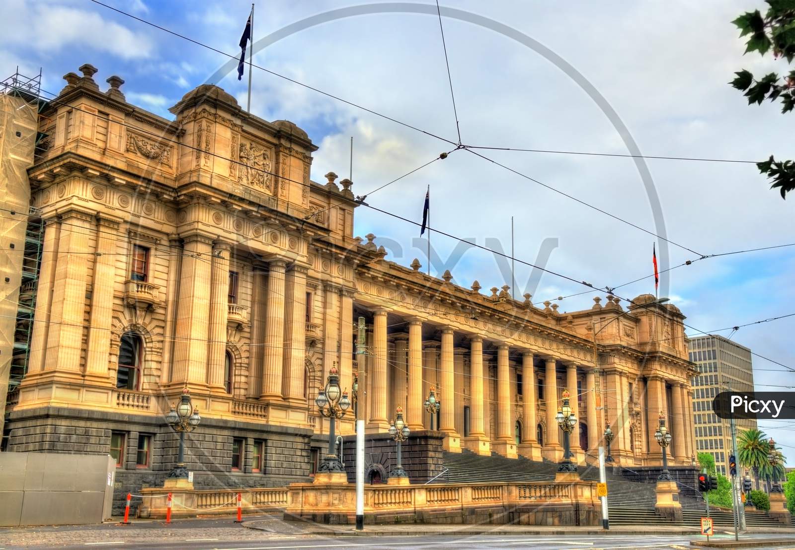 Parliament House In Melbourne, Australia