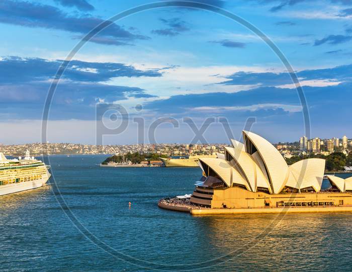 Sydney Harbour As Seen From The Bridge - Australia