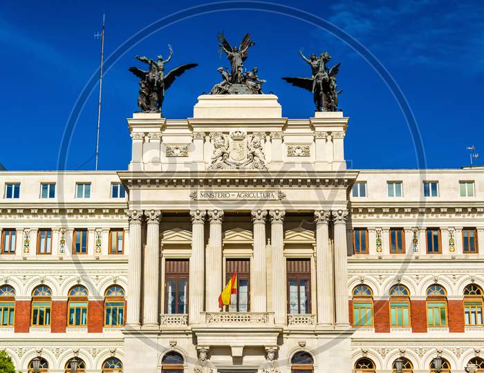 The Palacio De Fomento, Ministry Of Agriculture In Madrid - Spain