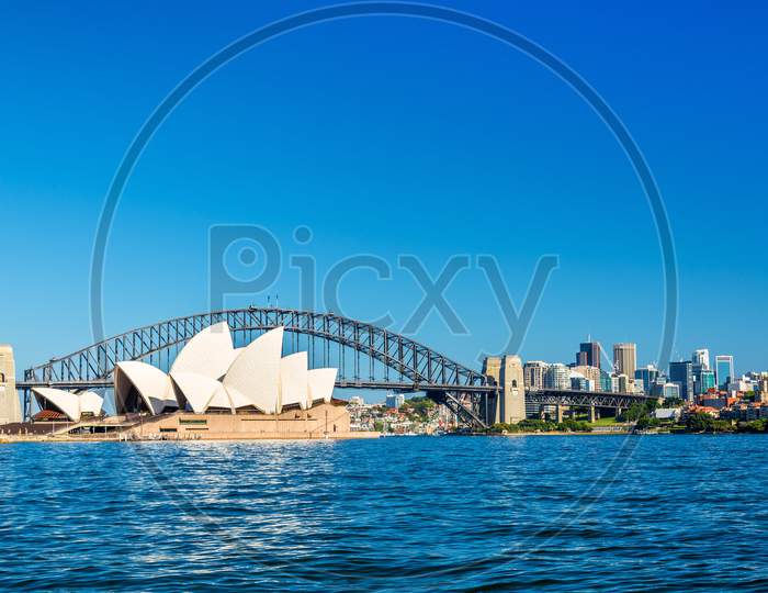 Sydney Opera House And Harbour Bridge - Australia