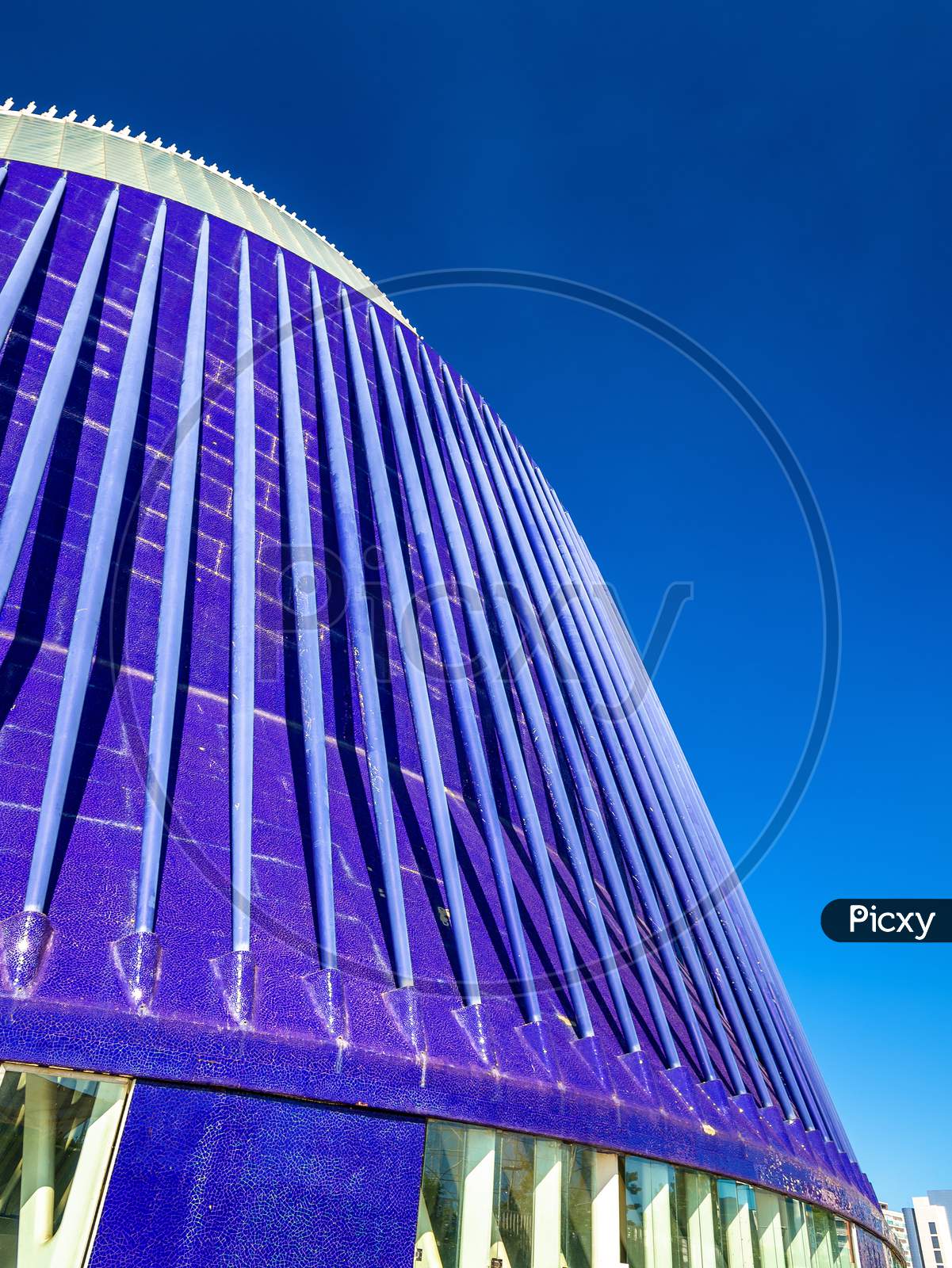 Image of Agora Building At The City Of Arts And Sciences In Valencia ...