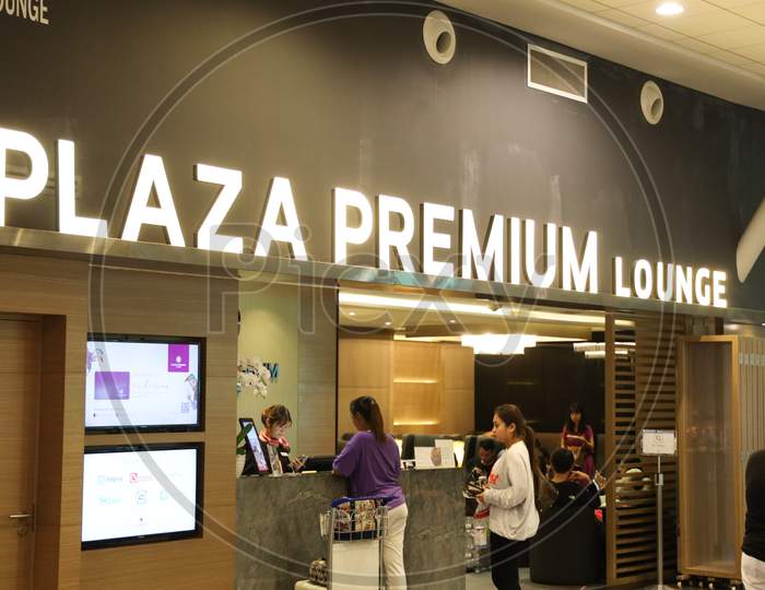 Plaza Premium Lounge For travel Passengers At KL International Airport, Malaysia