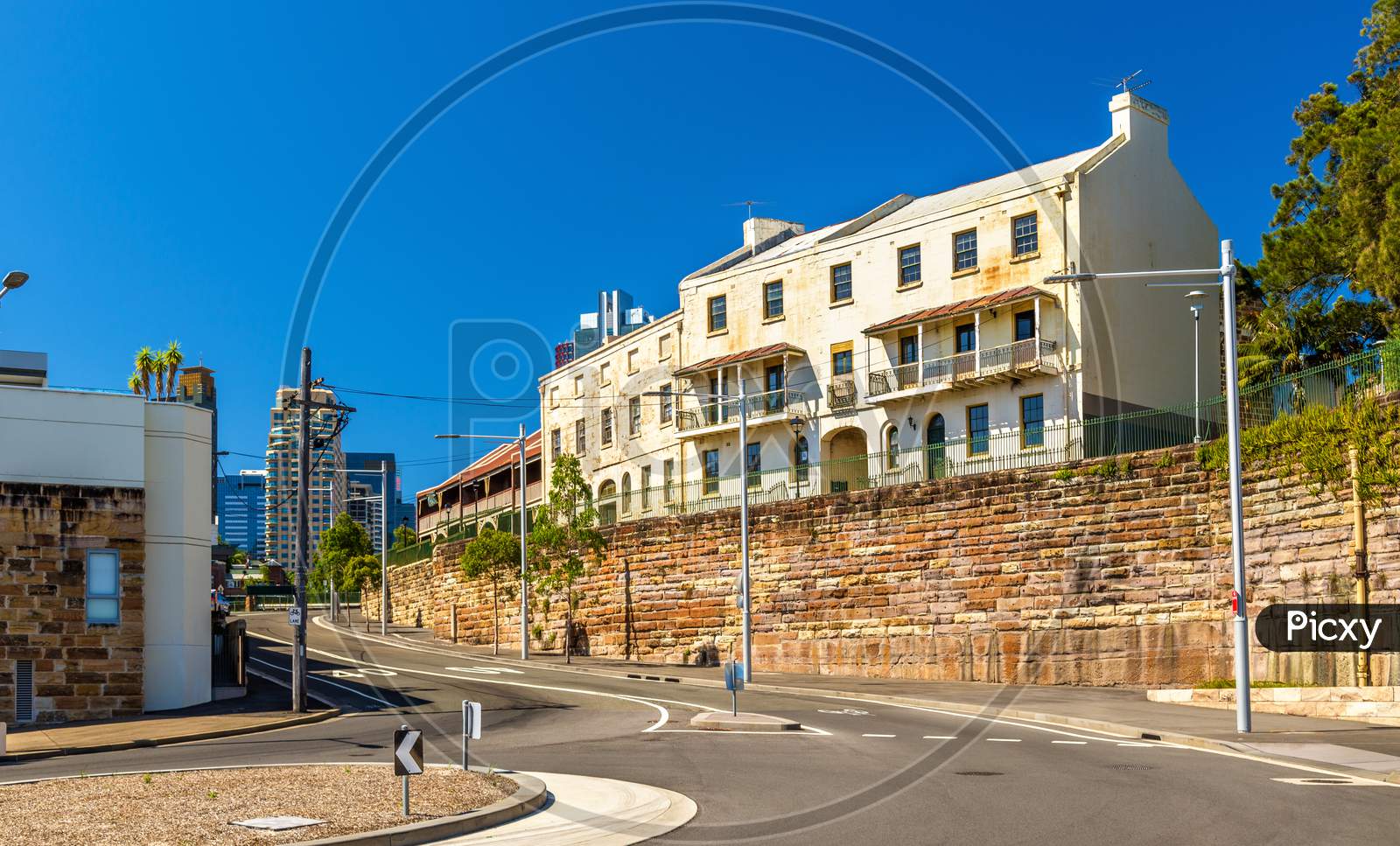 View Of Millers Point District In Sydney, Australia
