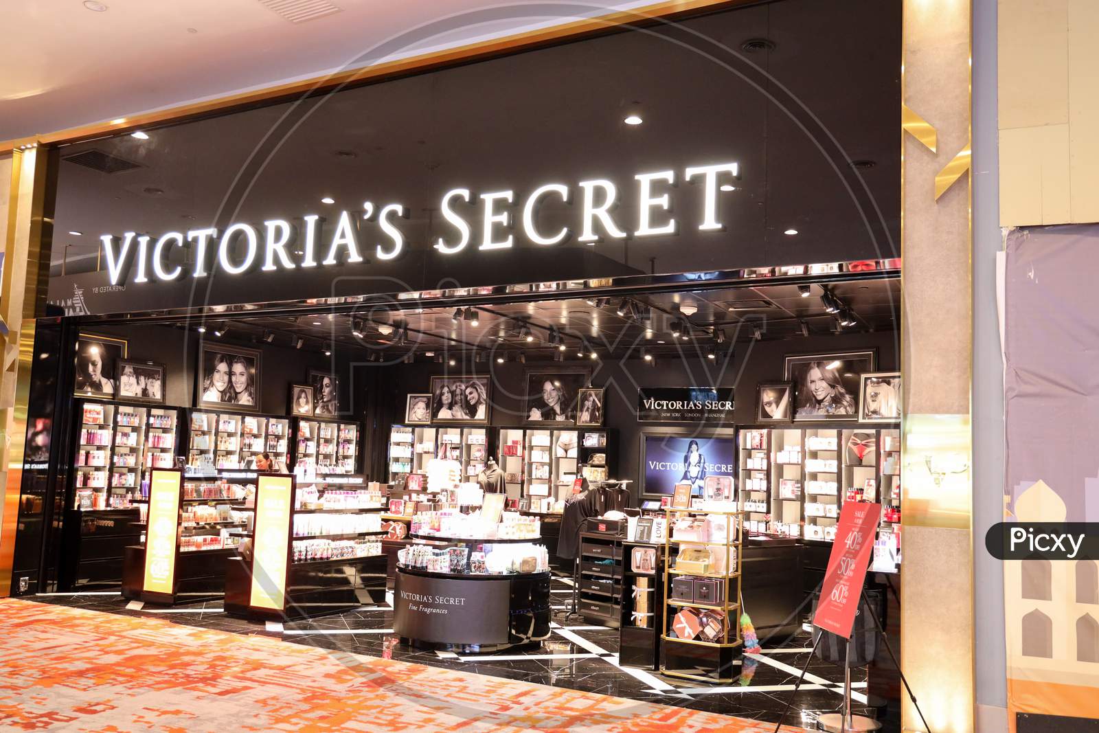 Victoria's Secret  Perfume Store in KL International Airport , Malaysia