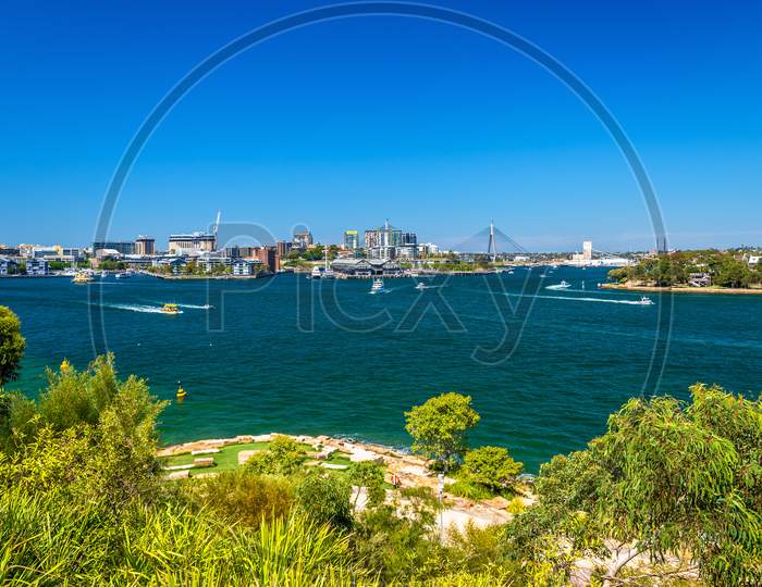 Sydney Harbour As Seen From Barangaroo Reserve Park