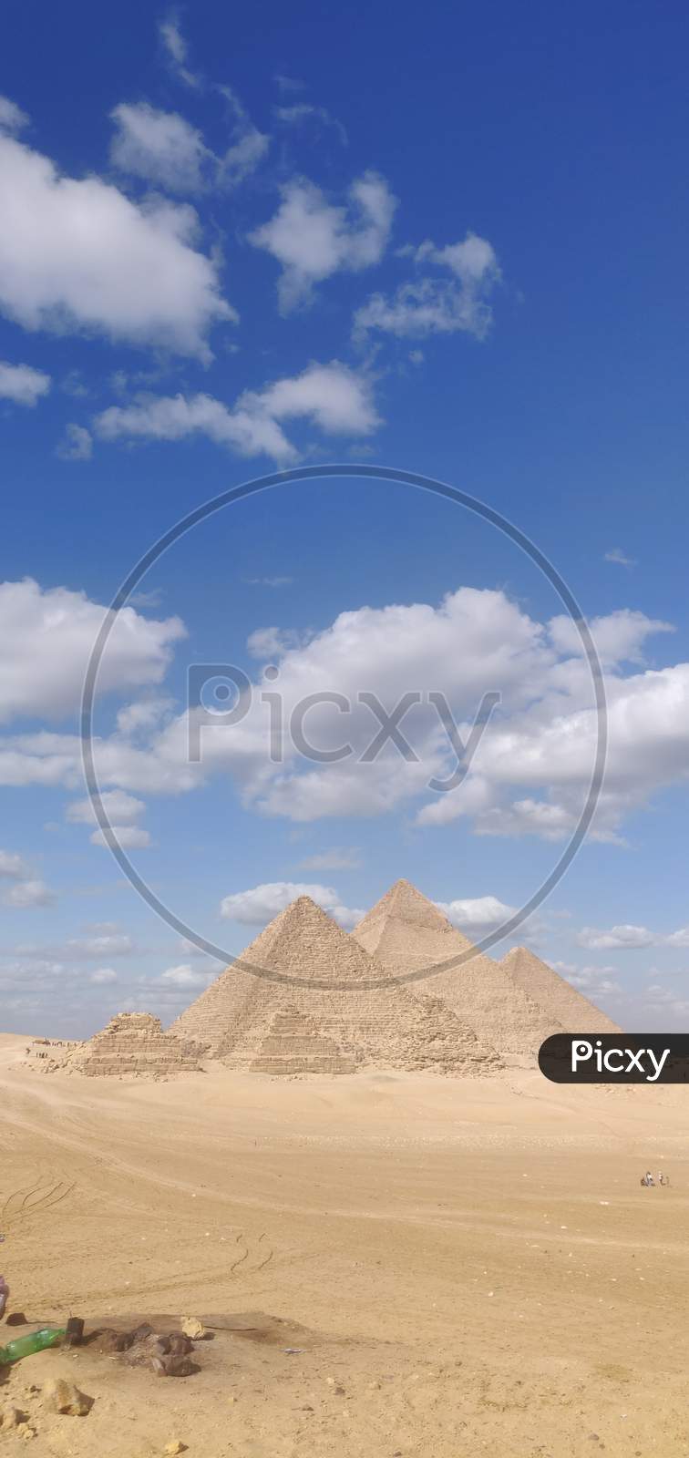 Giza Pyramids in Egypt