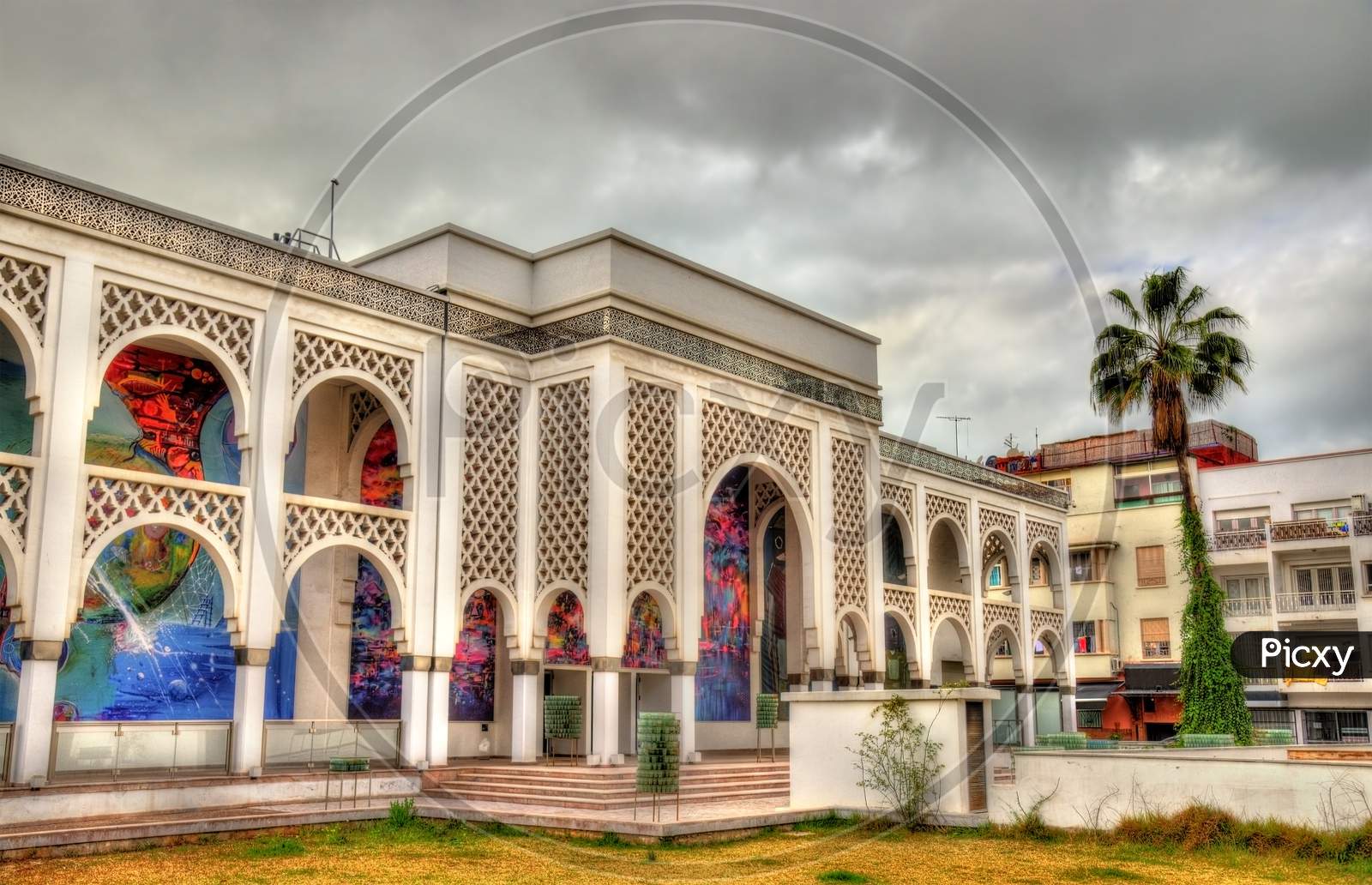 Mohamed Vi Museum Of Modern And Contemporary Art In Rabat, Morocco