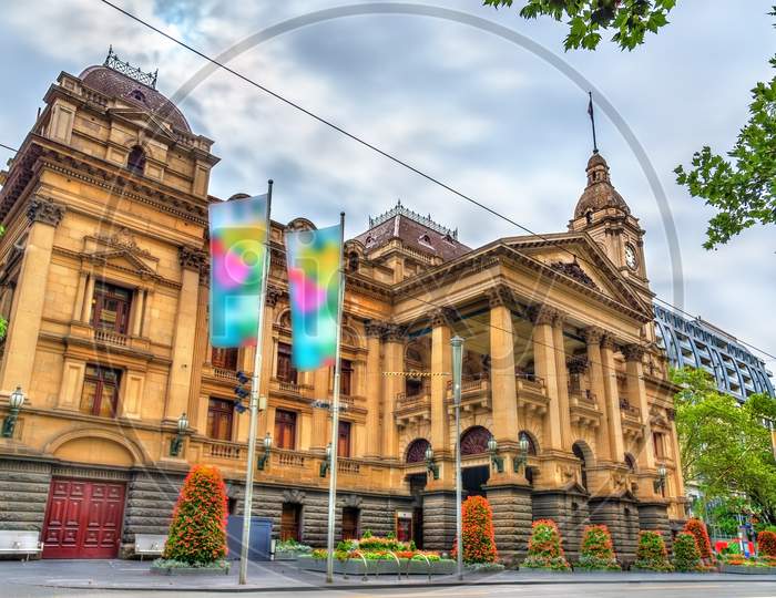 Melbourne Town Hall In Australia