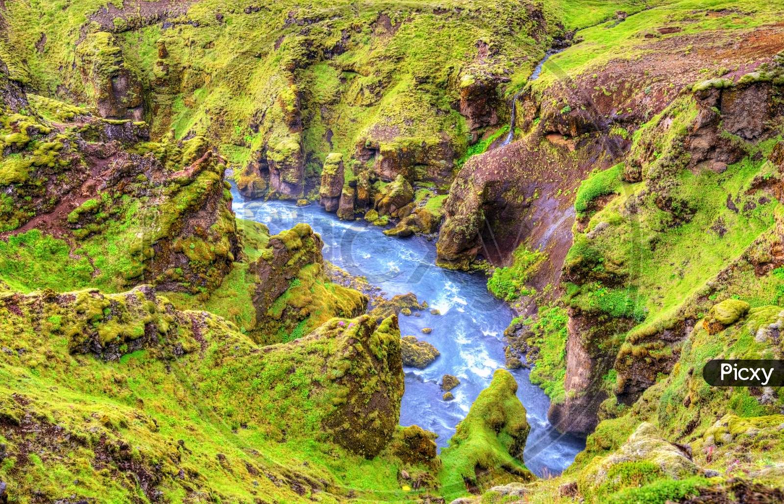 View Of The Skoga River - Iceland