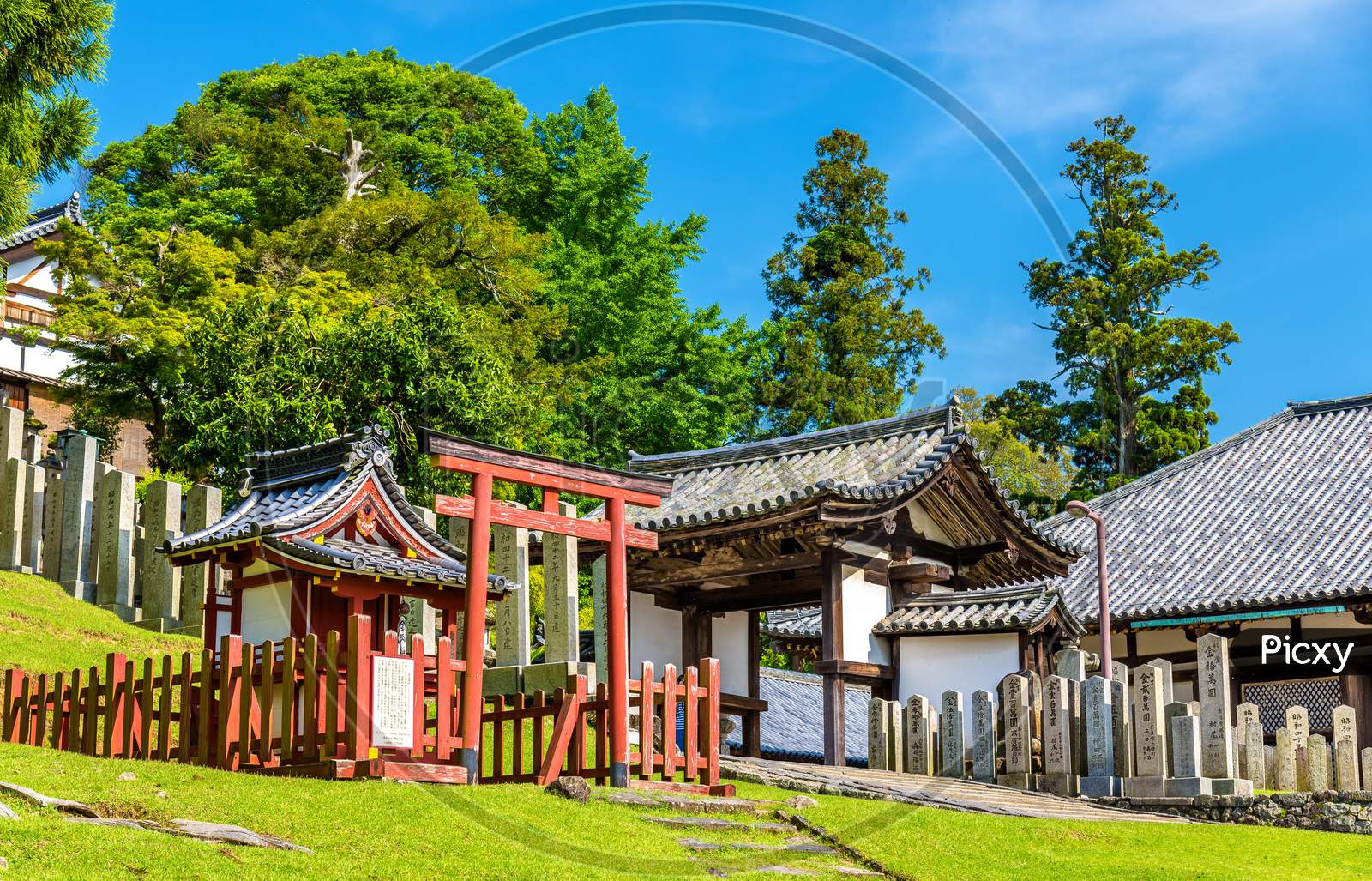 Nigatsu-Do, A Hall Of Todai-Ji Temple In Nara