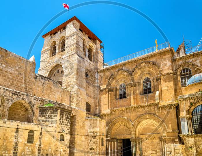 Church Of The Holy Sepulchre In Jerusalem