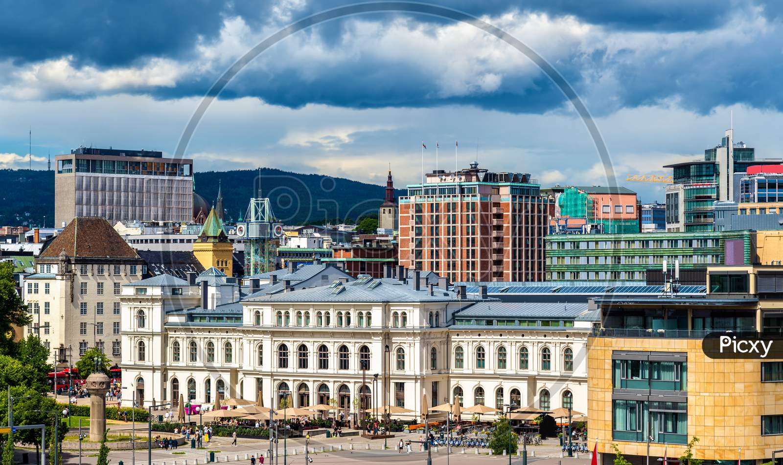 View Of Oslo City Centre