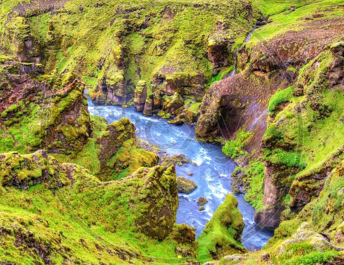 View Of The Skoga River - Iceland
