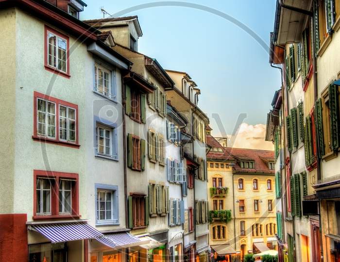 Buildings In The City Centre Of Basel